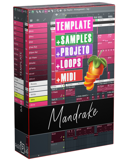 Base de Funk Mandrake | Projeto Samples e Loops | Template 