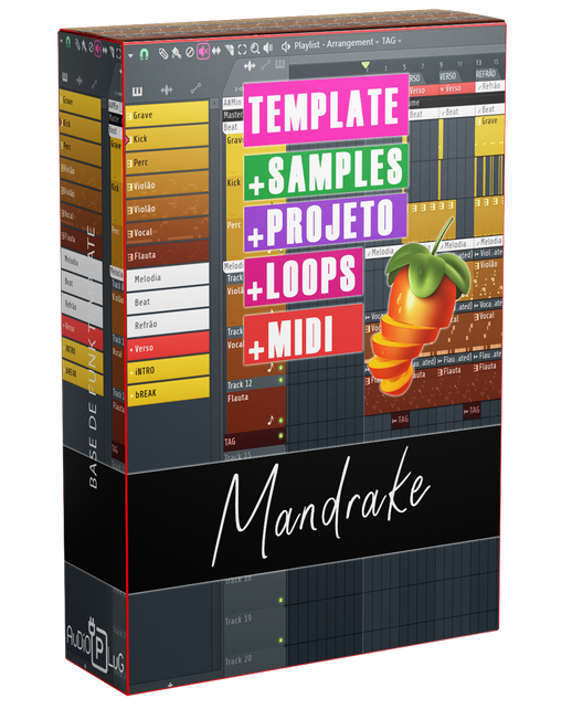 Base de Funk Mandrake | Projeto Samples e Loops | Template 