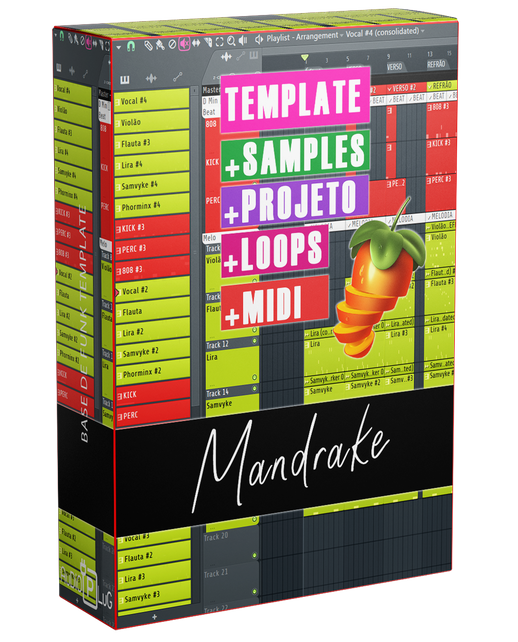 Base de Funk Mandrake | Projeto Samples e Loops | Template 
