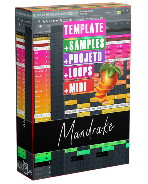 Base de Funk Conciente | Projeto Samples e Loops | Template 