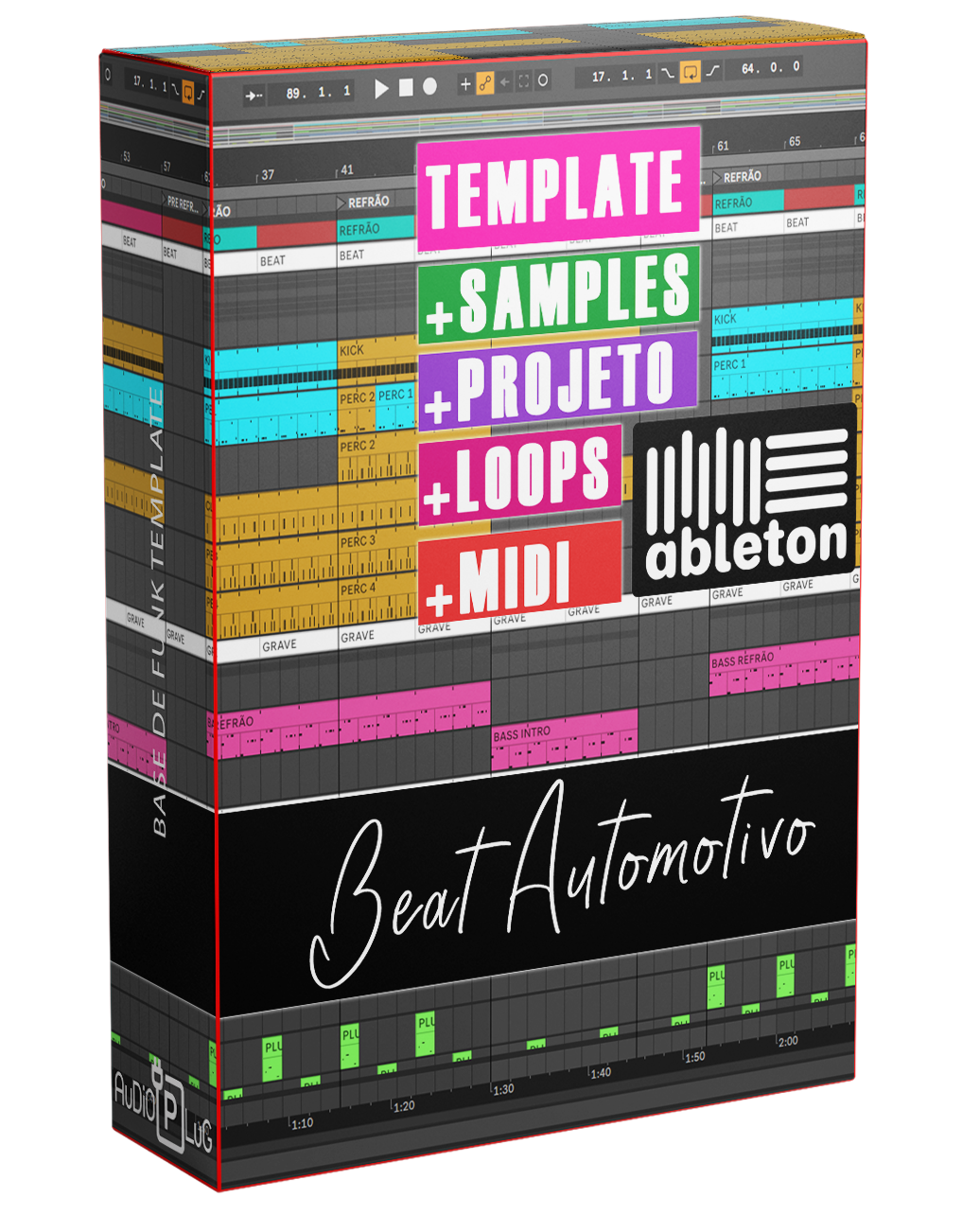 Base de Funk automotivo | Estilo Mc Jacaré | Empina e Toma | Projeto Samples e Loops | Template 