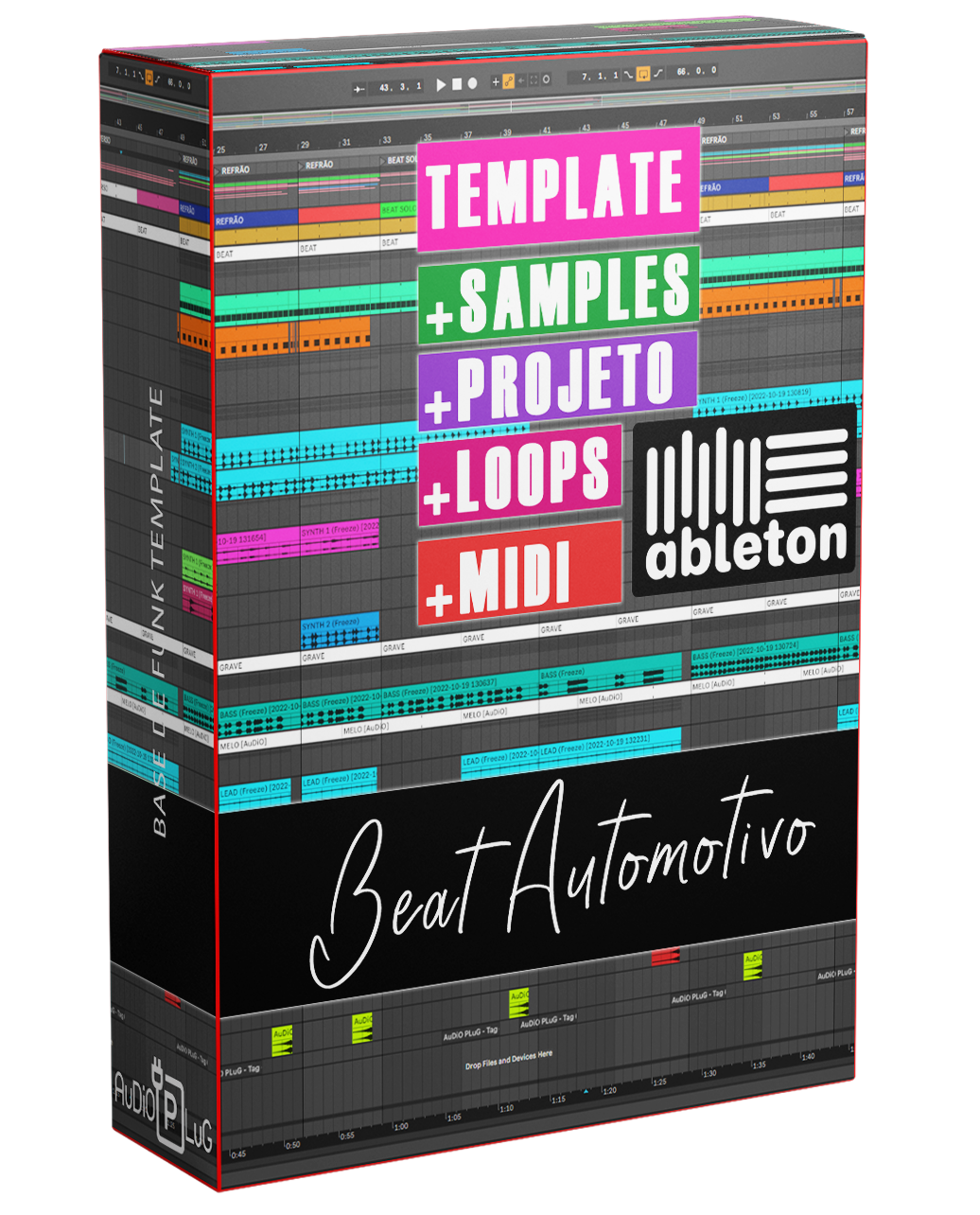 Base de Funk automotivo | Proposta | Projeto Samples e Loops | Template 