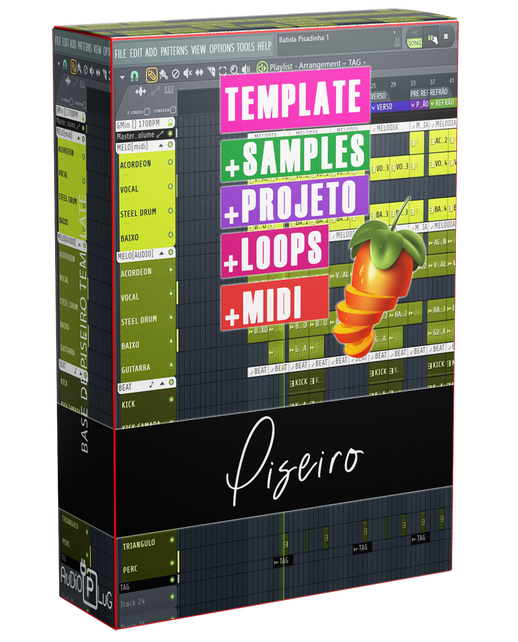 Base de Piseiro | Aquela Mulher | Projeto Samples e Loops | Template 