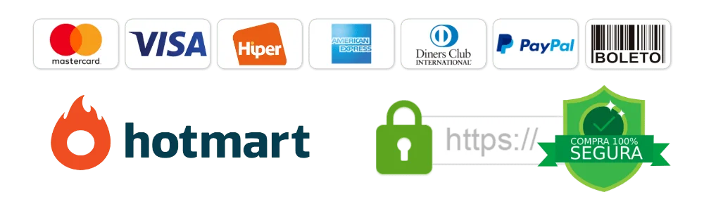 HotMart - Meios de pagamento